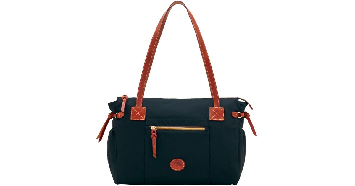 Lyst Dooney Bourke Nylon Diaper Bag In Blue