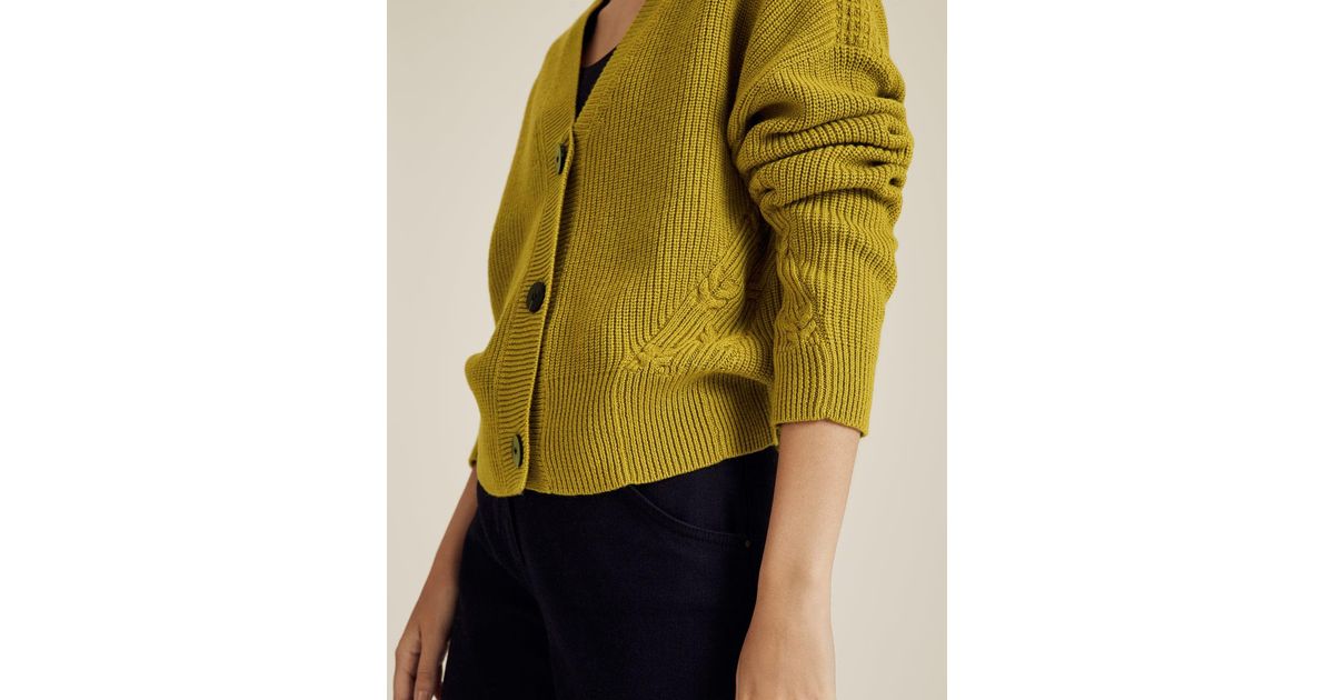 jigsaw slouchy rib cardigan