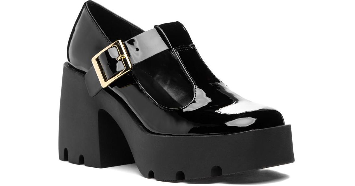 Steve Madden Leather Paloma Mary Jane Pump Black Lyst