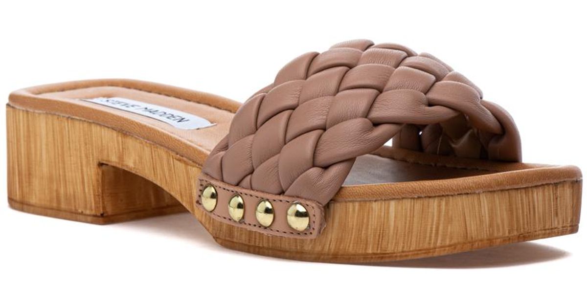 Steve Madden Dolay Sandal In Metallic Lyst