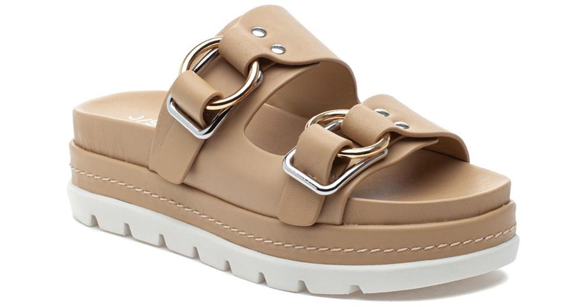 j slides platform sandals