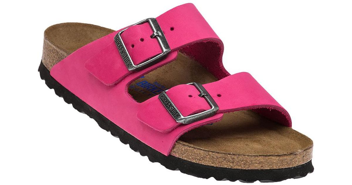 pink birkenstock sandals