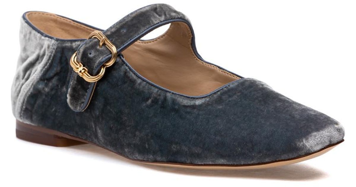 sam edelman michaela velvet mary jane flats