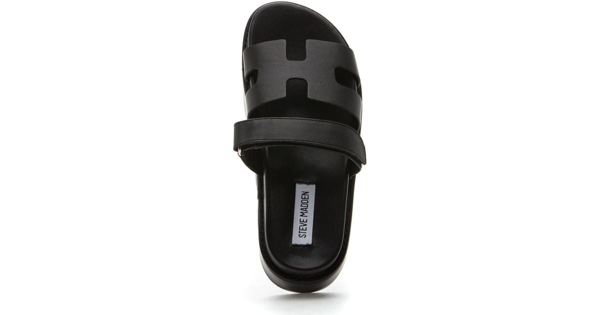 Sandali alti in pelle Steve Madden - Magazzini delle Firme