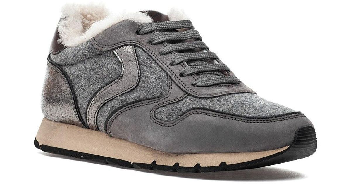 Sneakers VOILE BLANCHE - Julia Slam Fur 0012014237.01.1B77  Grigio/Antracite/Bronzo - Sneakers - Low shoes - Women's shoes |  efootwear.eu