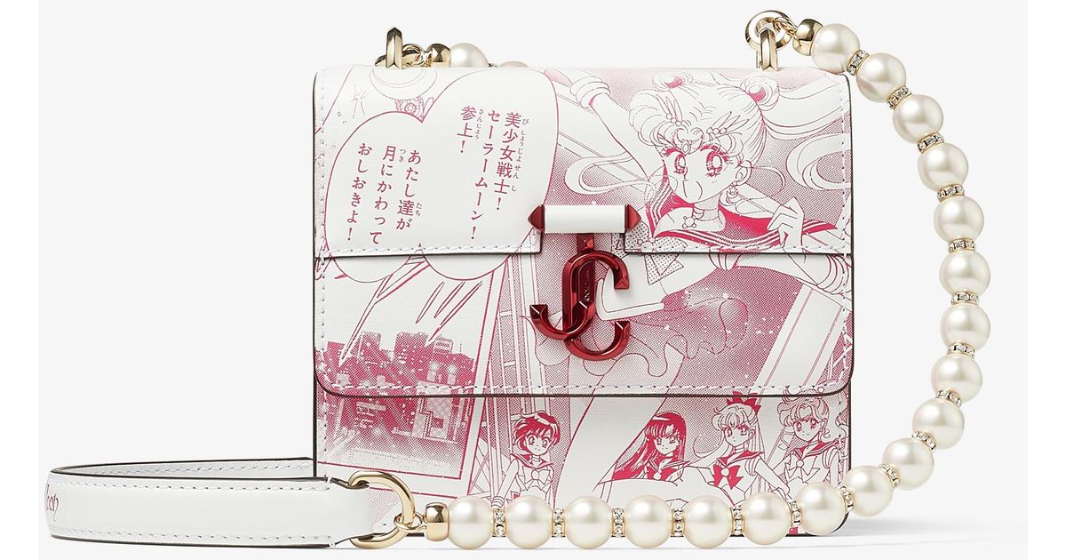 Jimmy Choo Sailor Moon Varenne Quad Xs in White | Lyst