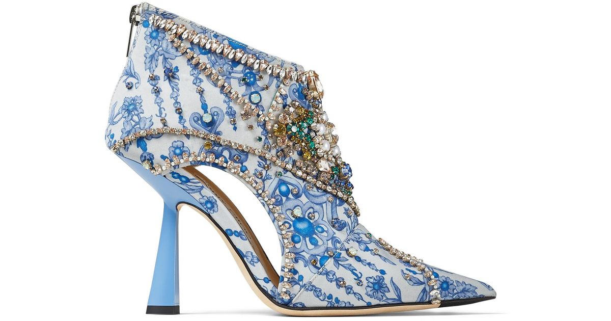 Jimmy choo shoes blue sale