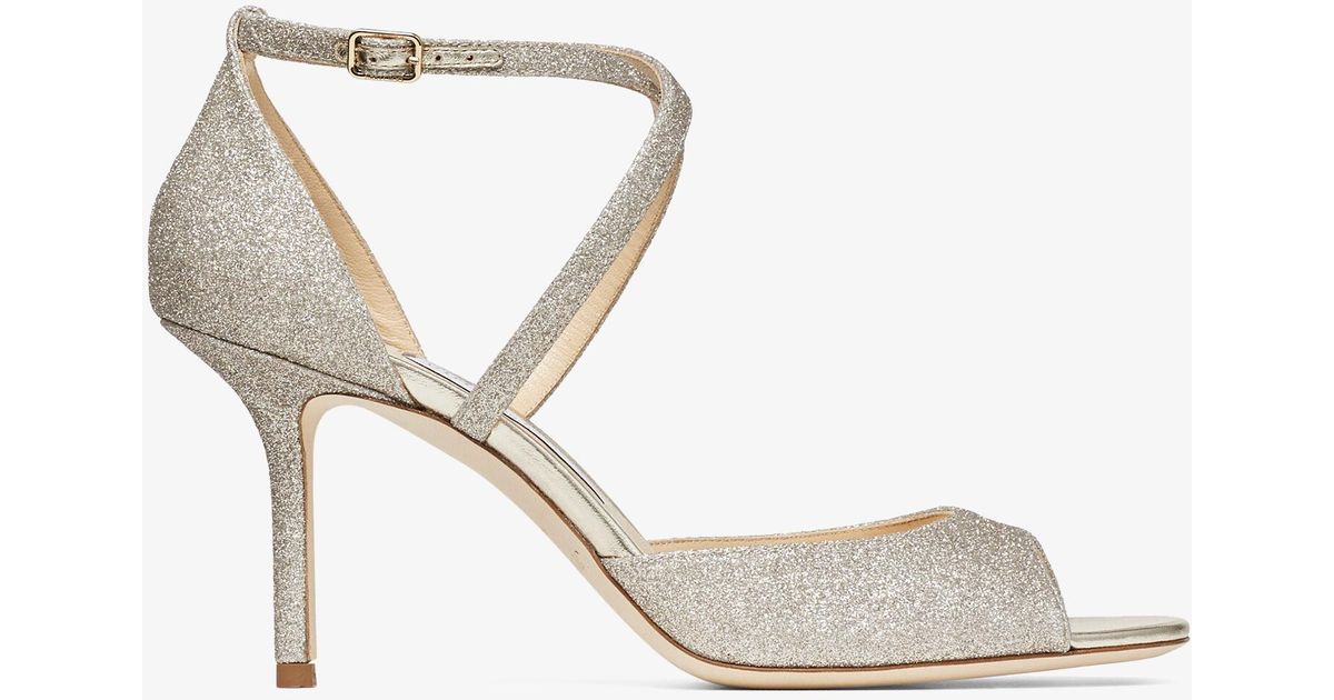 Jimmy choo annie 85 platinum best sale ice