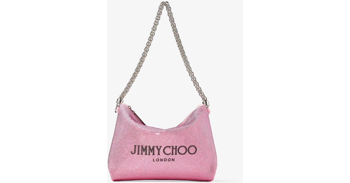 Jimmy Choo Callie Shoulder in Pink | Lyst