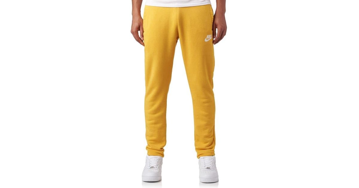 yellow nike pants