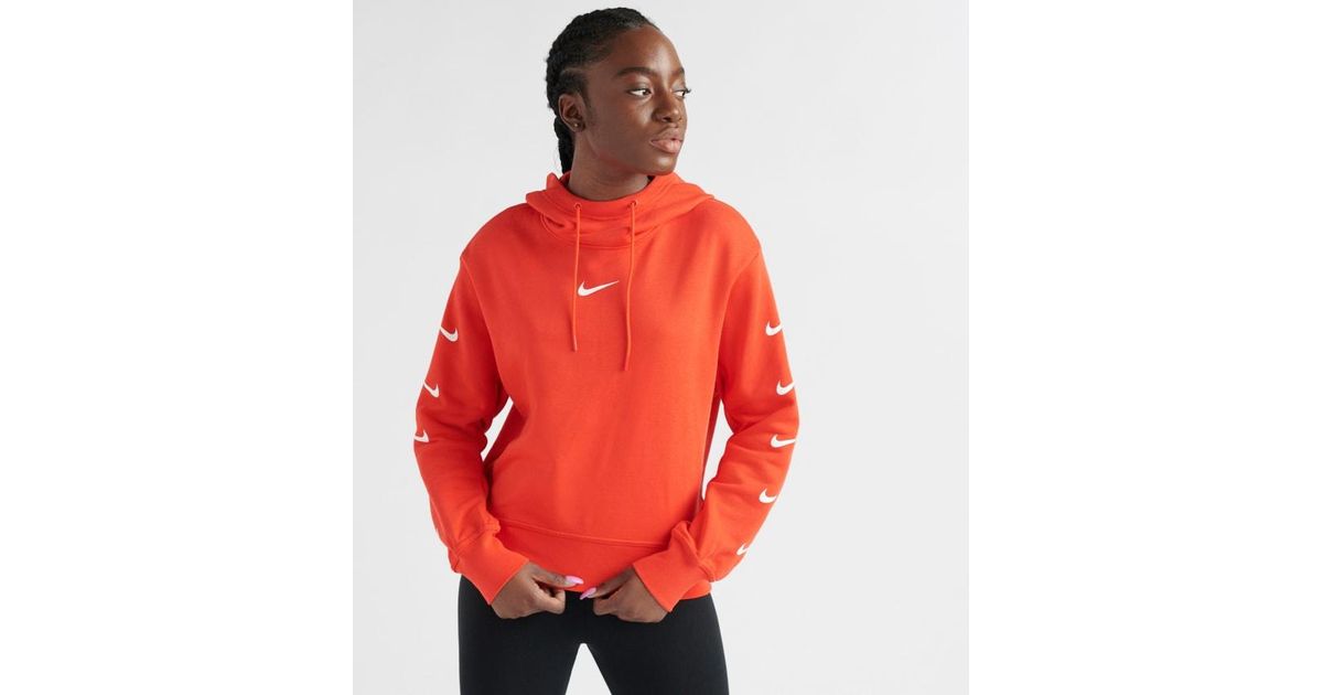dark orange hoodie