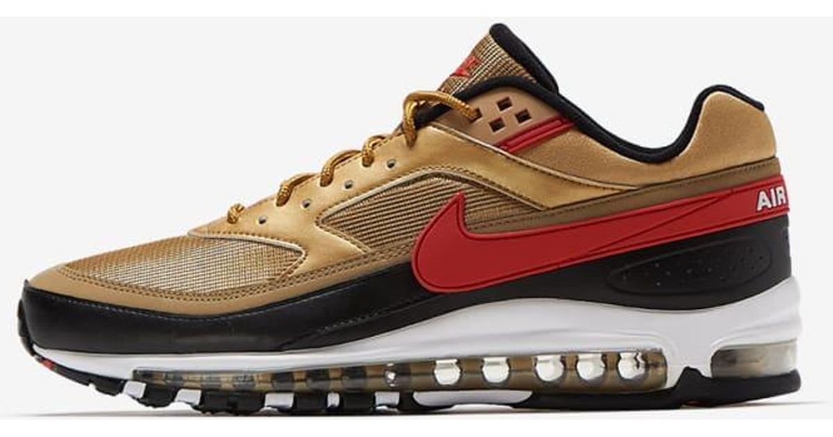 Nike Rubber Air Max 97/bw in Gold (Metallic) for Men - Save 59% - Lyst