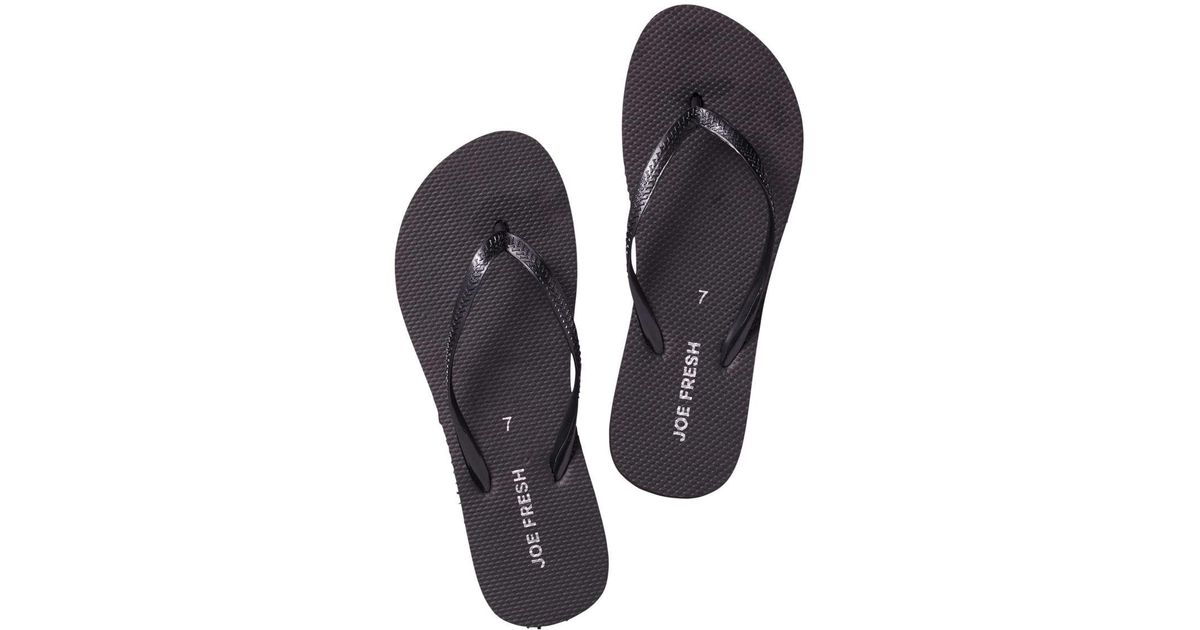 joe fresh flip flops