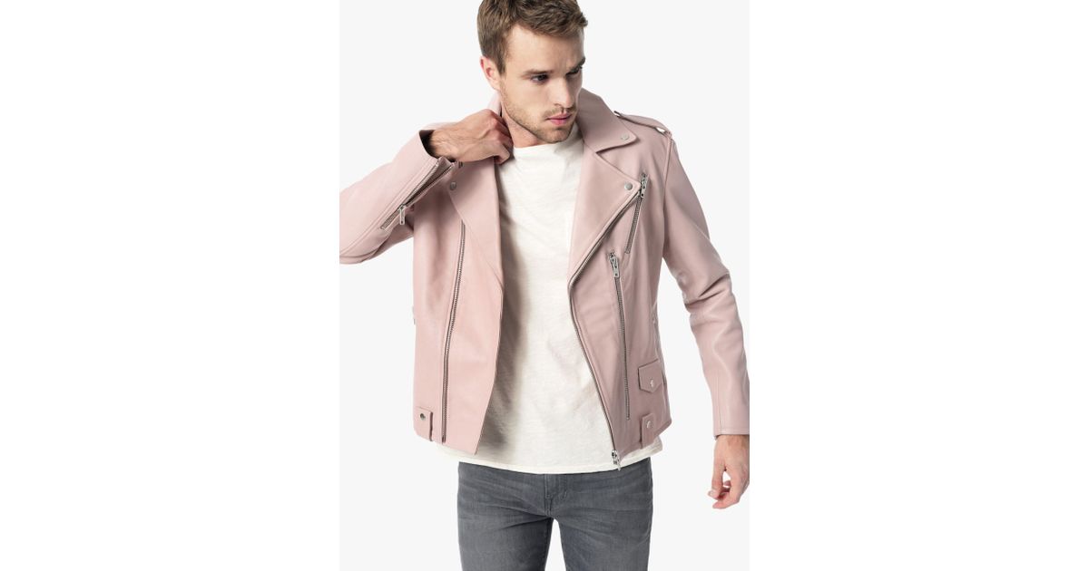 joe's jeans leather moto jacket