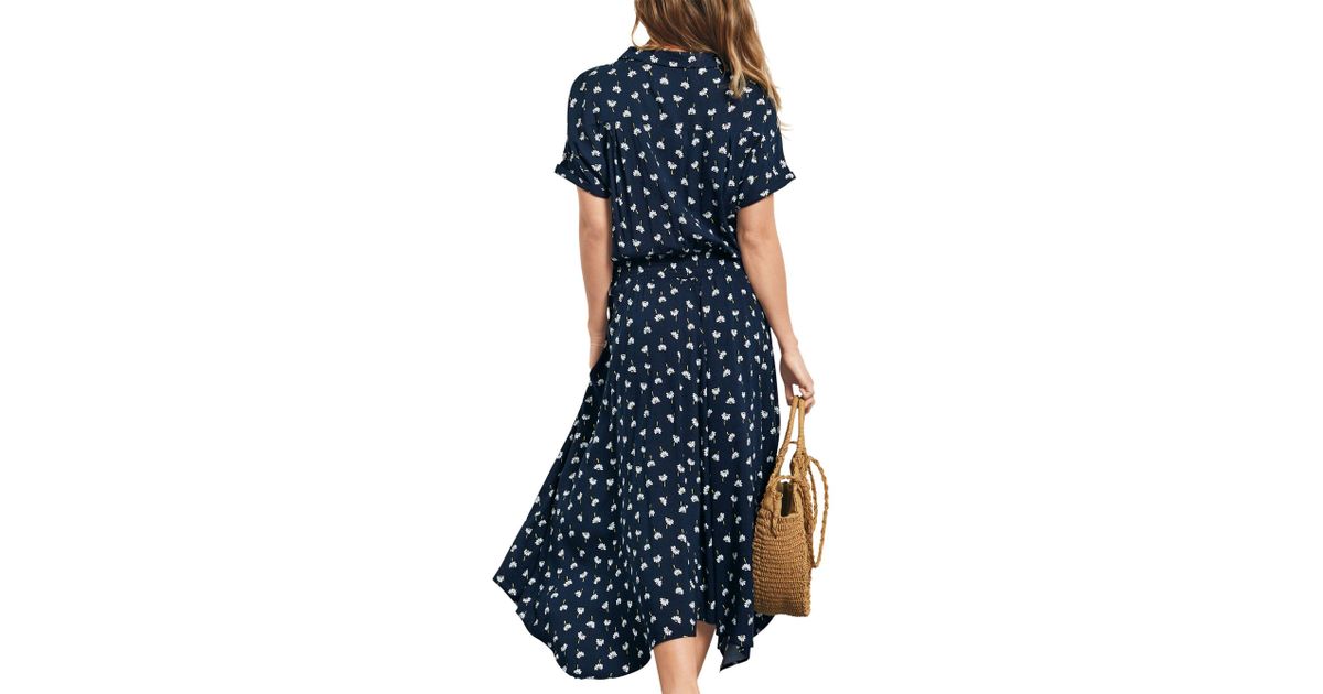 hush kensington shirt dress red