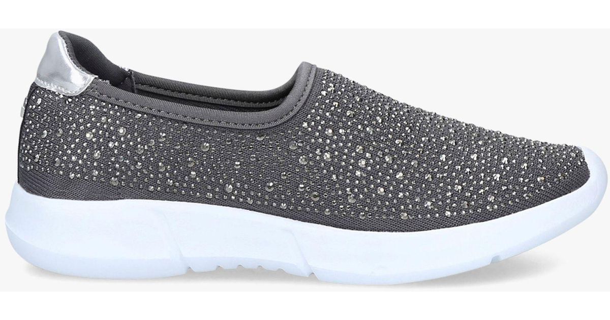 kurt geiger carvela slip on trainers