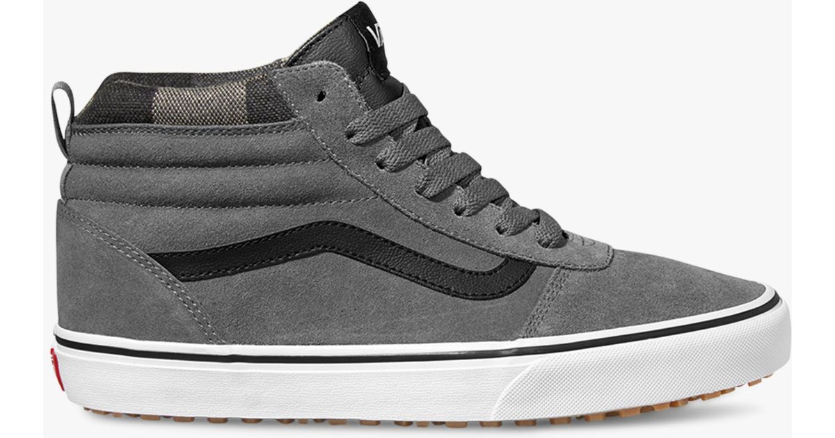vans ward high top trainers