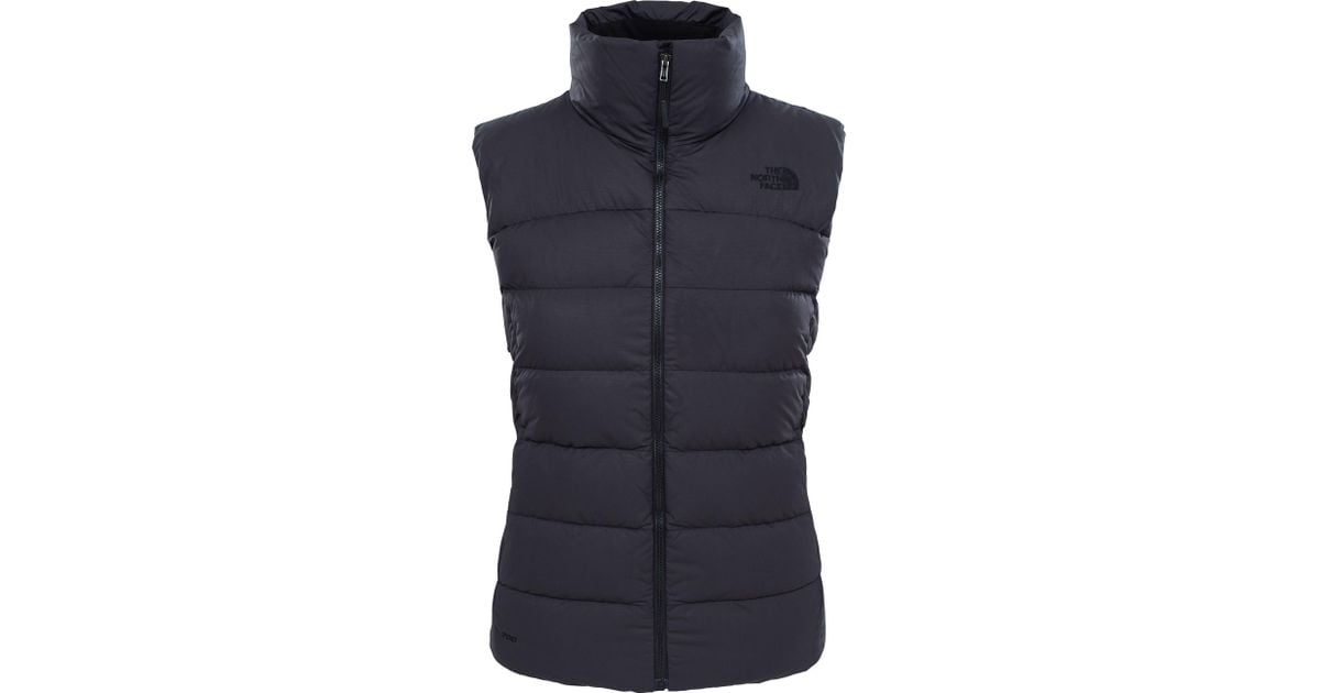 north face nuptse gilet black
