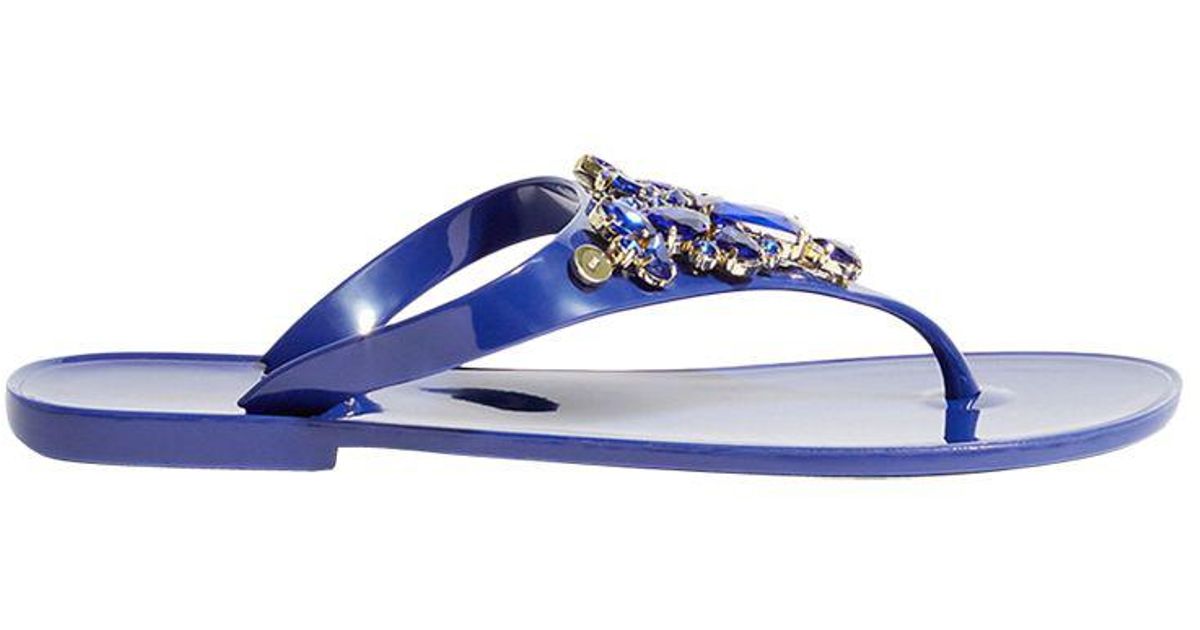 karen millen blue sandals