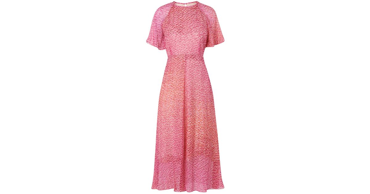 Lk bennett top silk madison dress