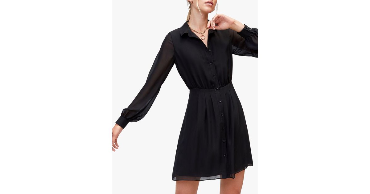 Warehouse Black Shirt Dress Deals, 58 