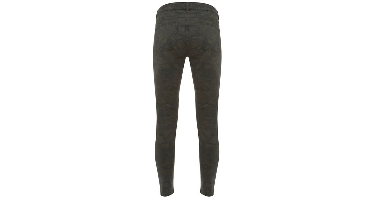 mint velvet grey camo jeans