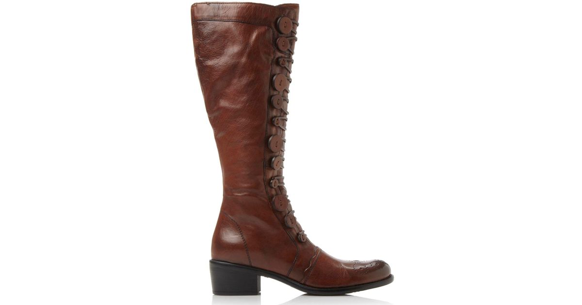 dune pixie button high boots