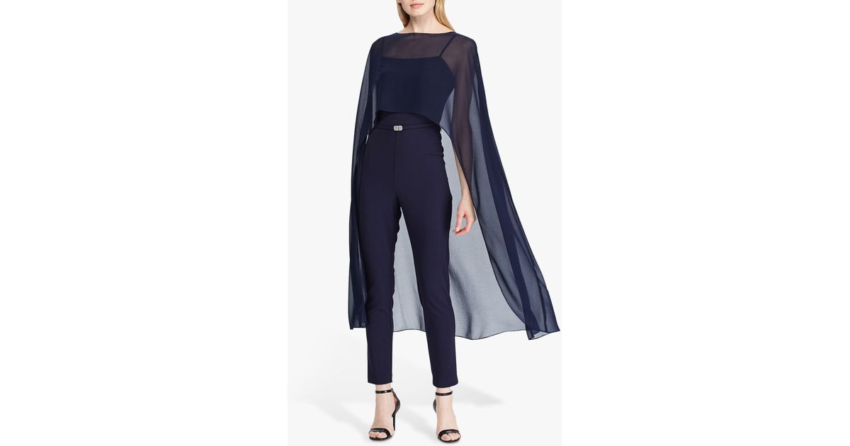 ralph lauren cape jumpsuit