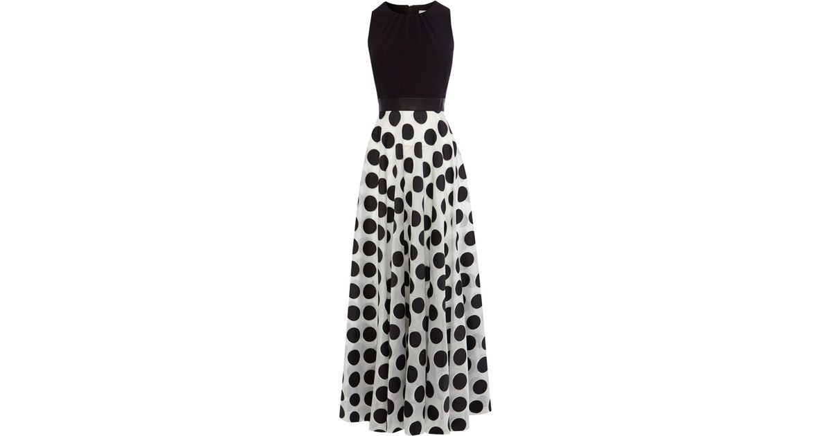 Coast polka cheap dot dress