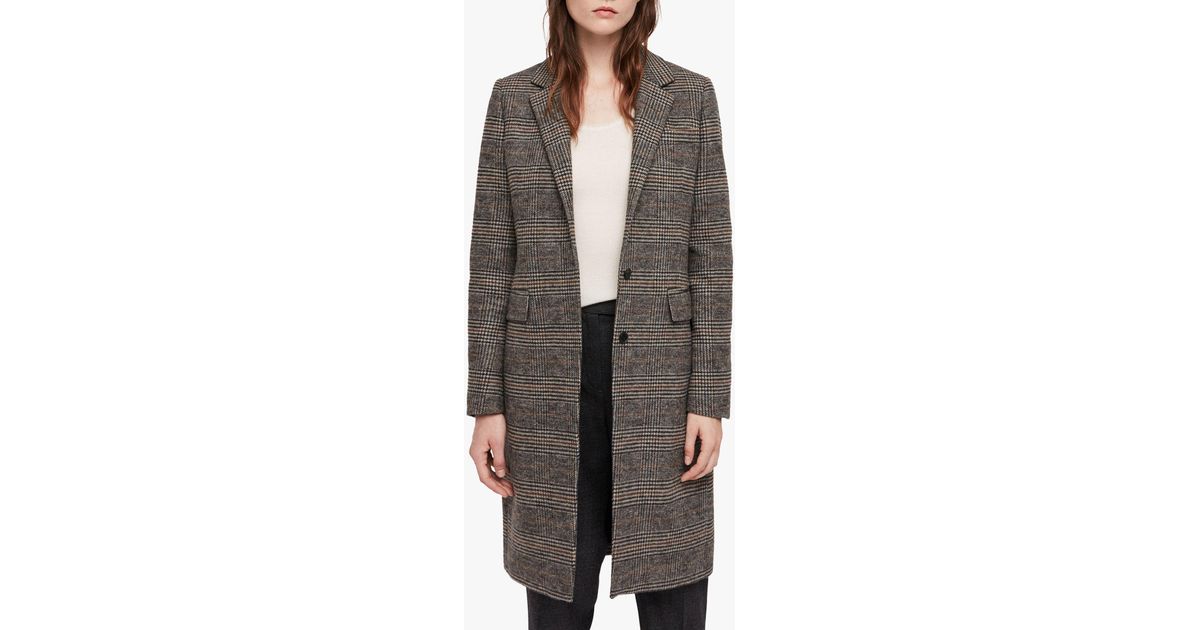 indra check coat