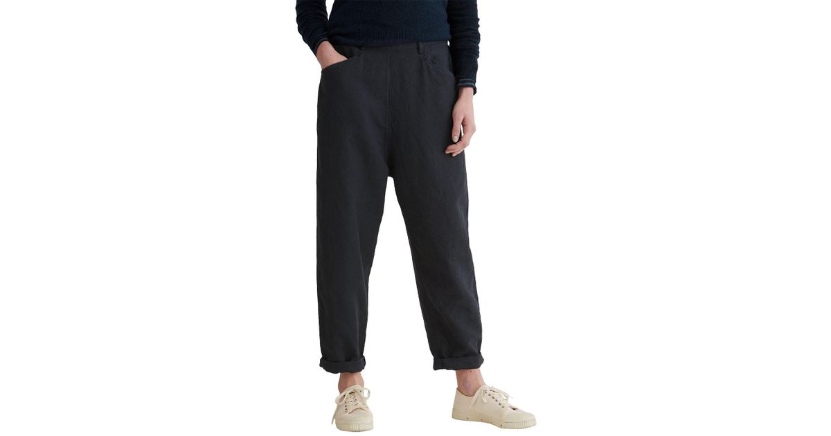 Toast Alix Cotton Linen Twill Trousers 