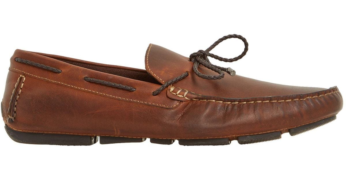 dune barnacle leather driving loafers
