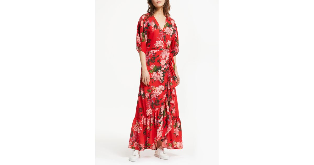 yas jungle maxi dress