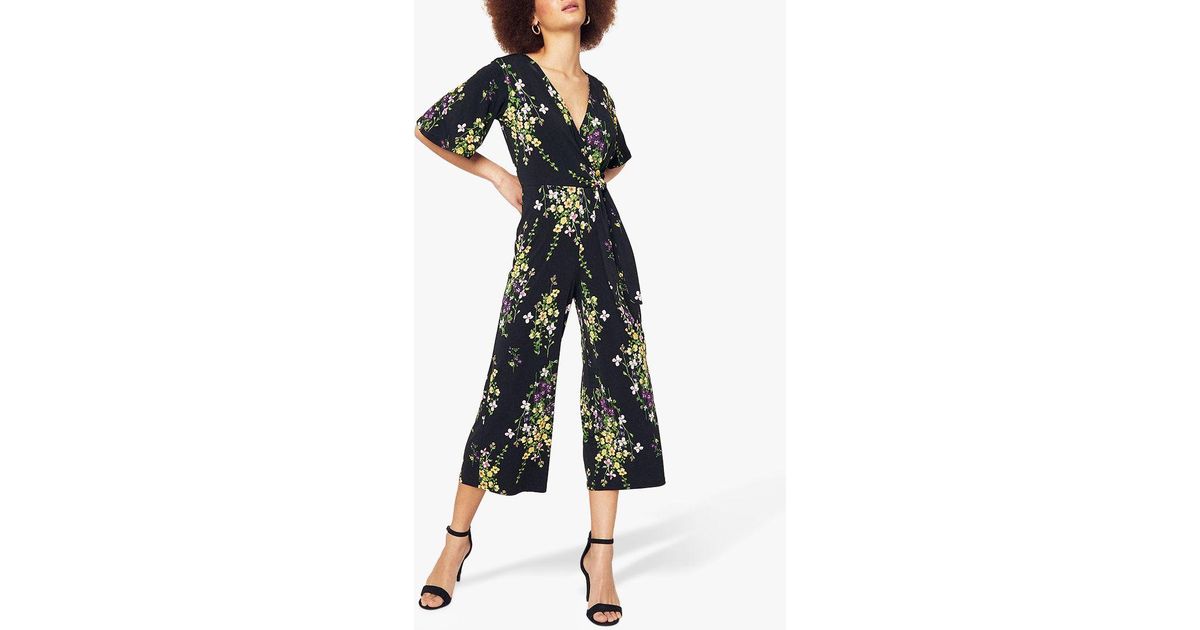 oasis flower bunch jumpsuit