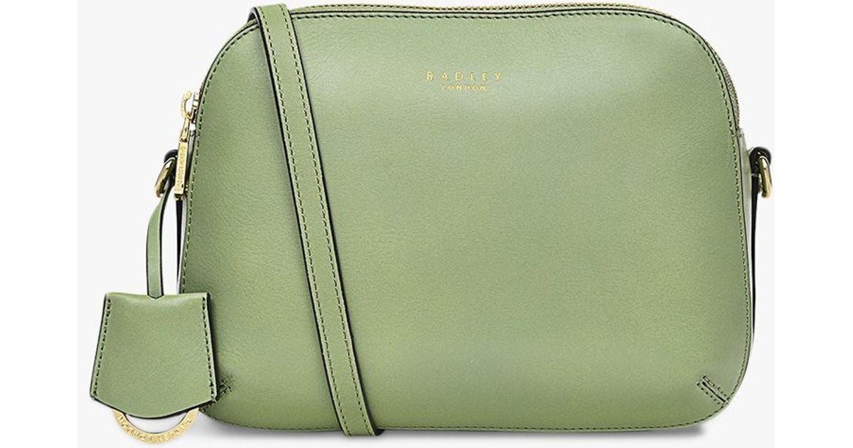 Radley Dukes Place Leather Cross Body Bag in Jade (Green) Lyst UK
