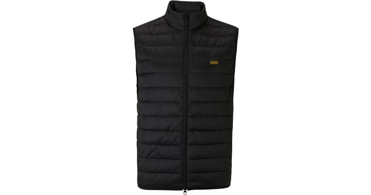 barbour international impeller quilted gilet