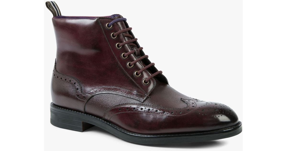ted baker twrens brogue boots