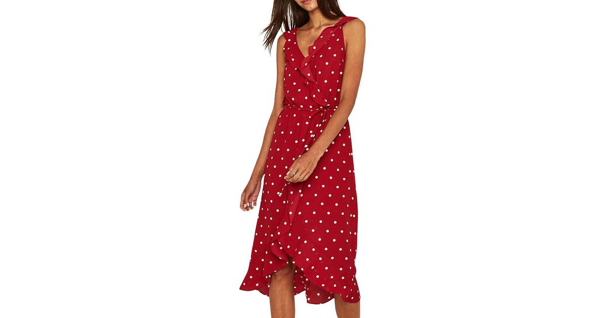 oasis green spot dress