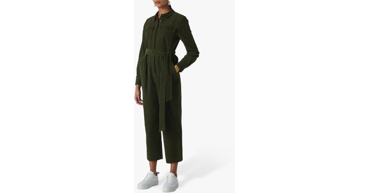 whistles cord jumpsuit