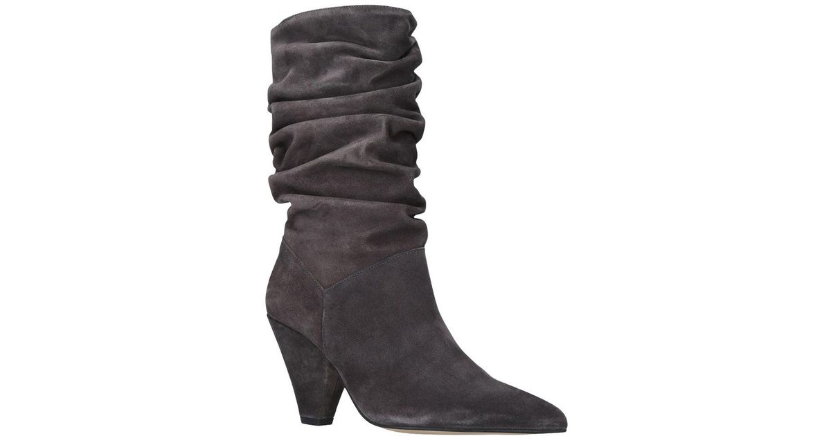 carvela scrunch slouch boots