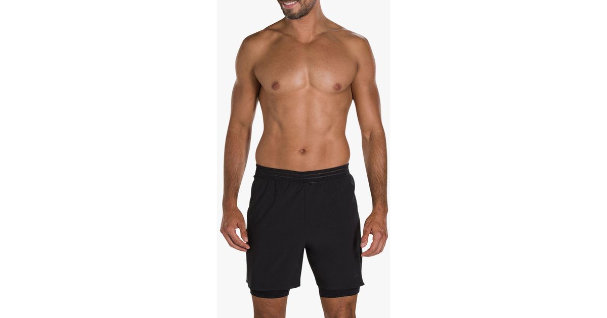 2 in 1 swim shorts