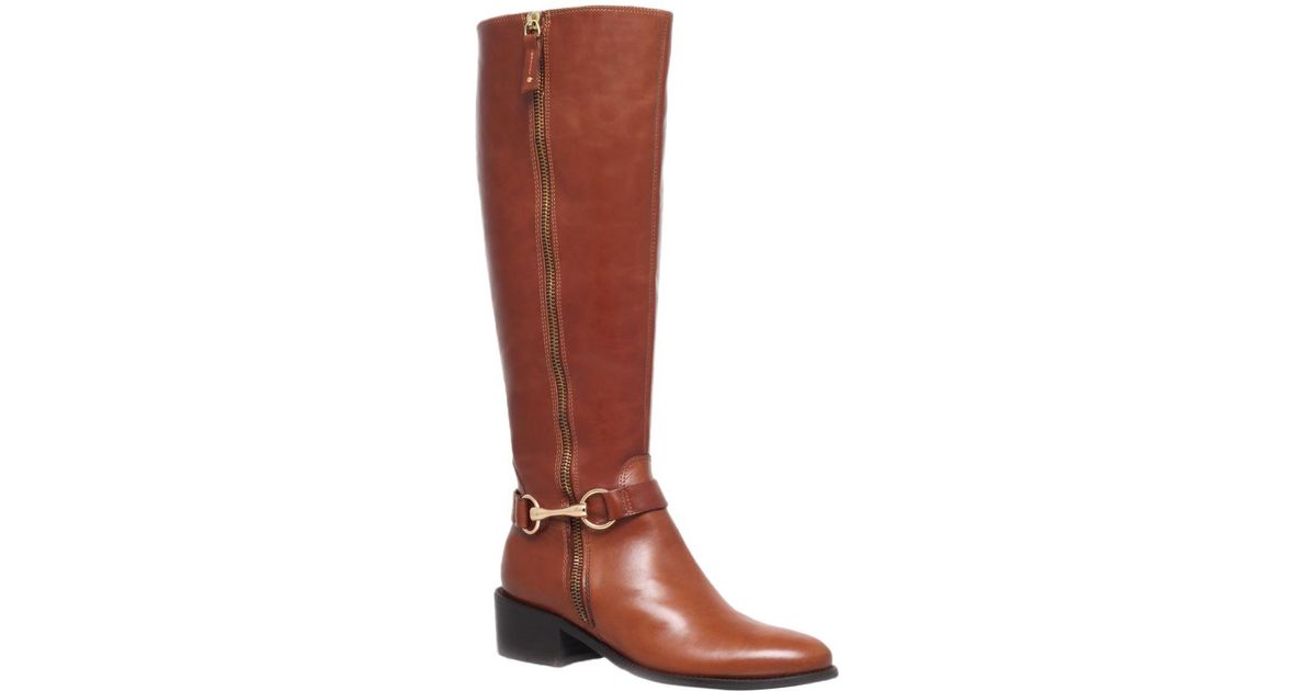 carvela waffle boots tan