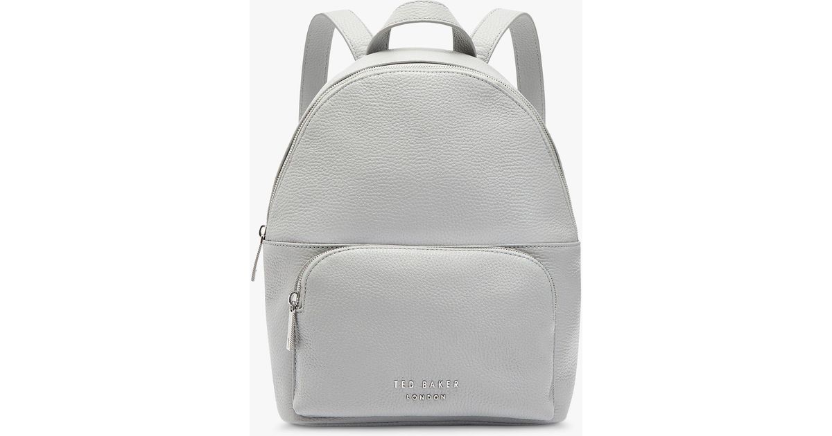 grey ted baker backpack