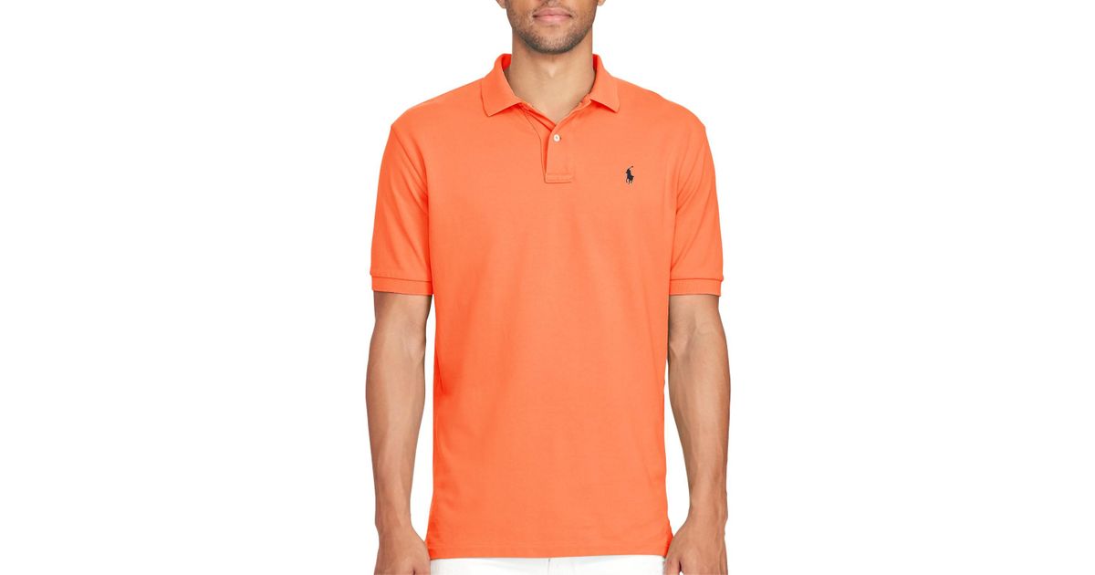 ralph lauren slim fit soft touch polo shirt