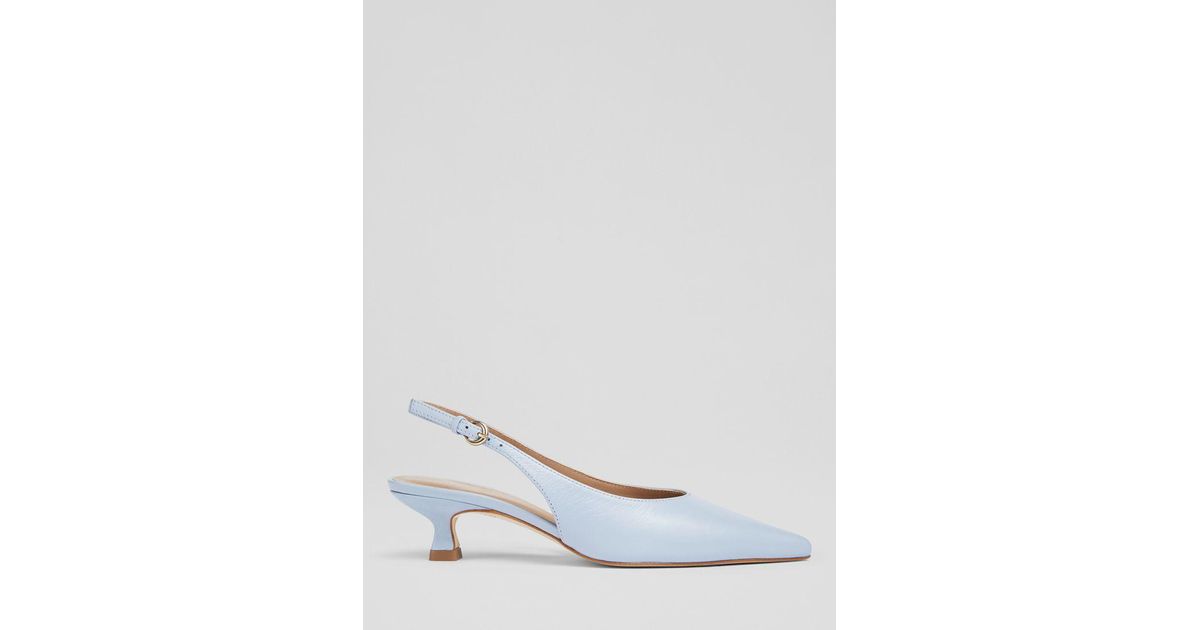 audrey champagne lurex kitten heel courts