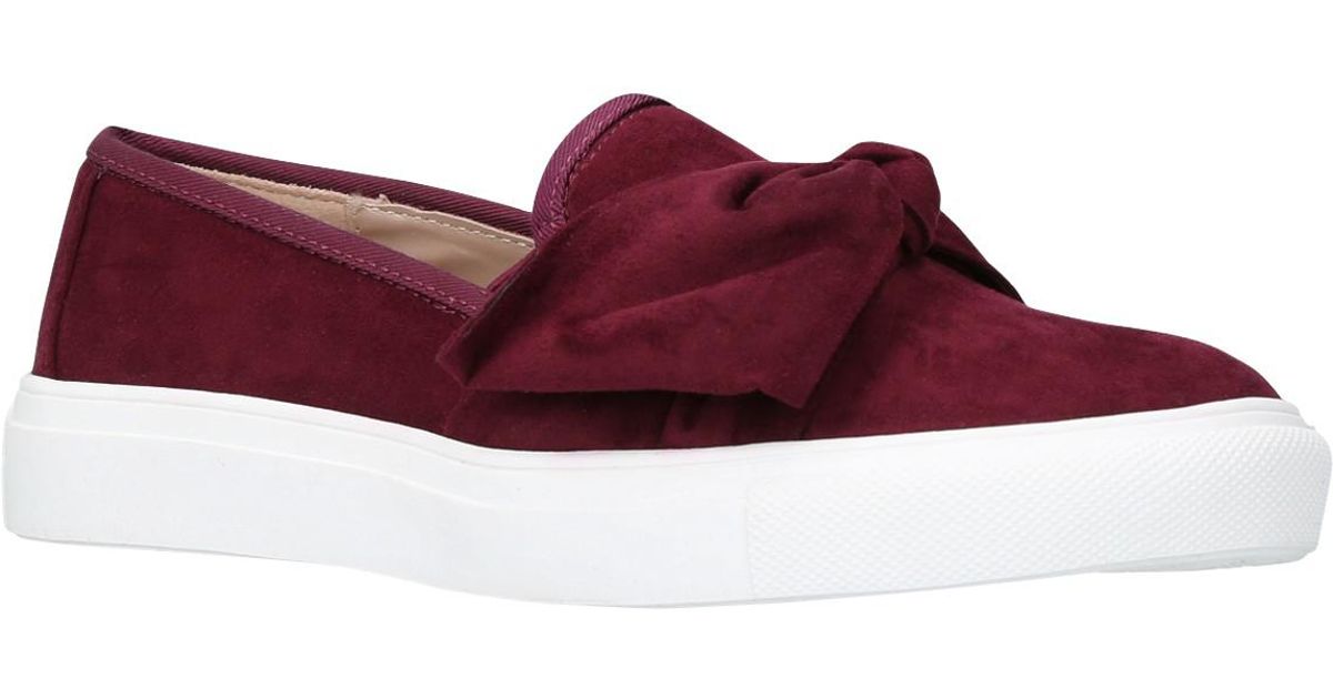 bow slip on trainers