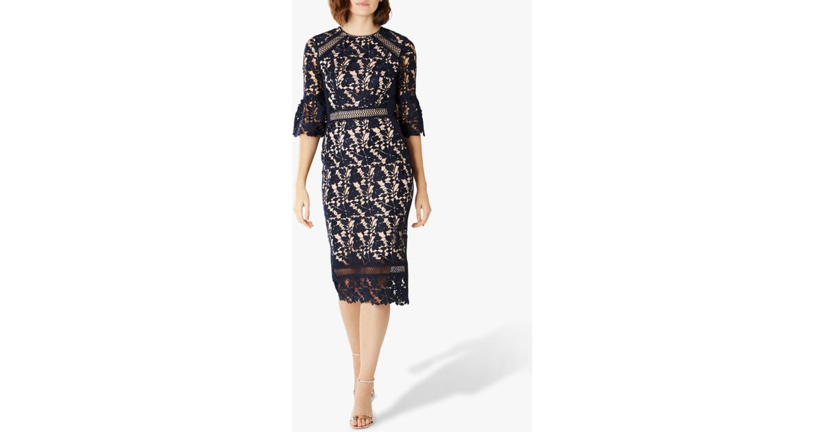 maria lace shift dress coast