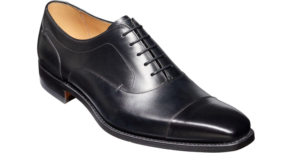 Barker Liam Leather Oxford Shoes in Black for Men - Lyst