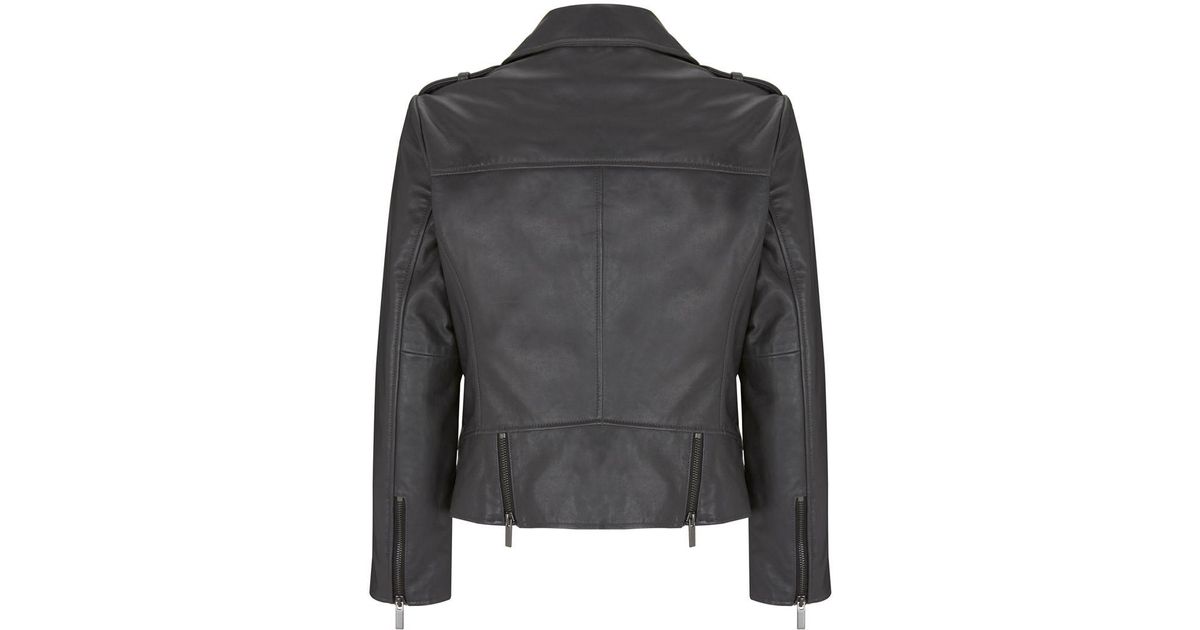 Mint Velvet Grey Leather Jacket Clearance, 52% OFF | www.vara.ee