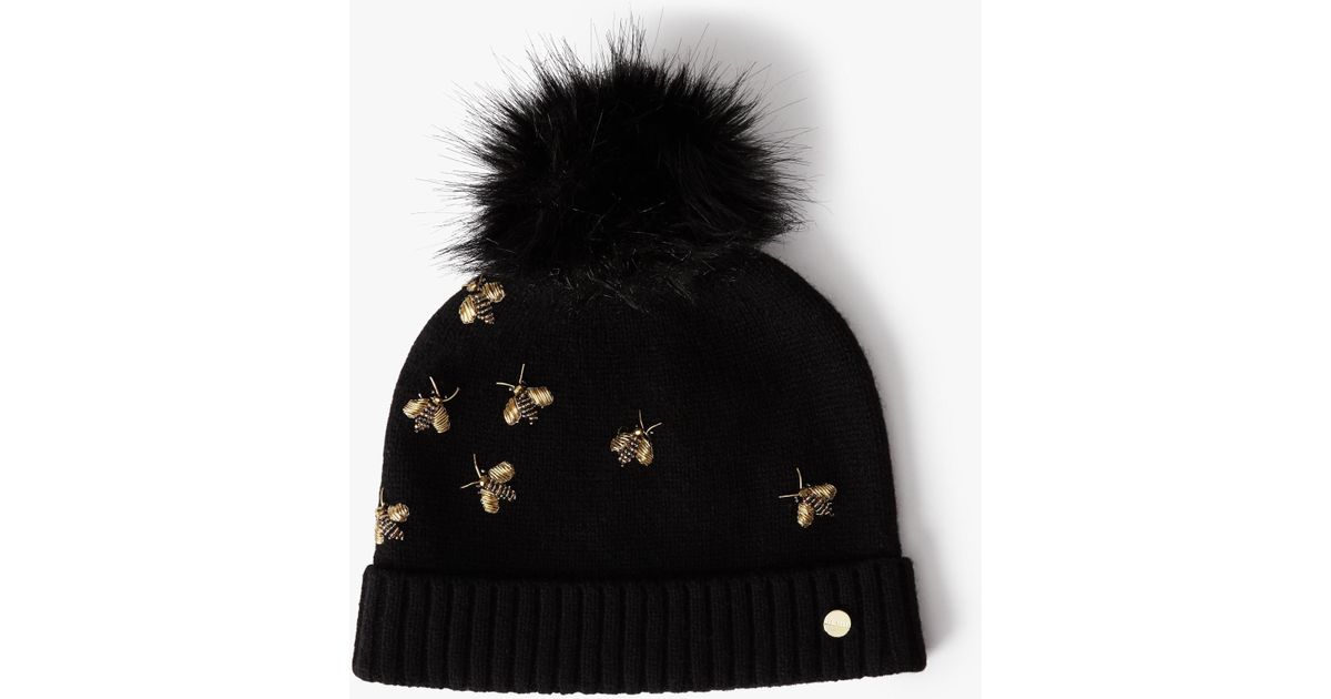 ted baker bee embellished hat